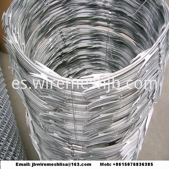 BTO-22 Hot Dipped Galvanized Concertina Razor Wire